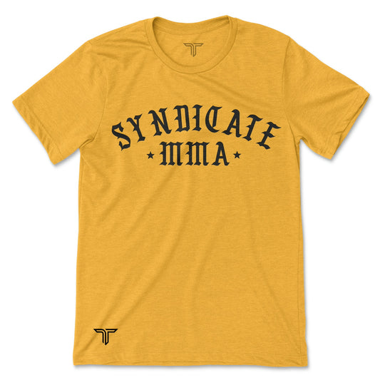 OG Syndicate MMA Original Tee – Gold & Black
